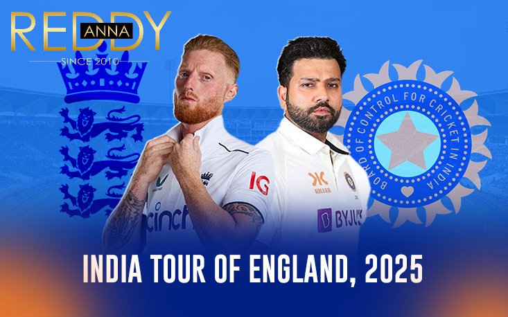 India Tour of England 2025: Get Your Online Cricket ID on Reddy Anna
